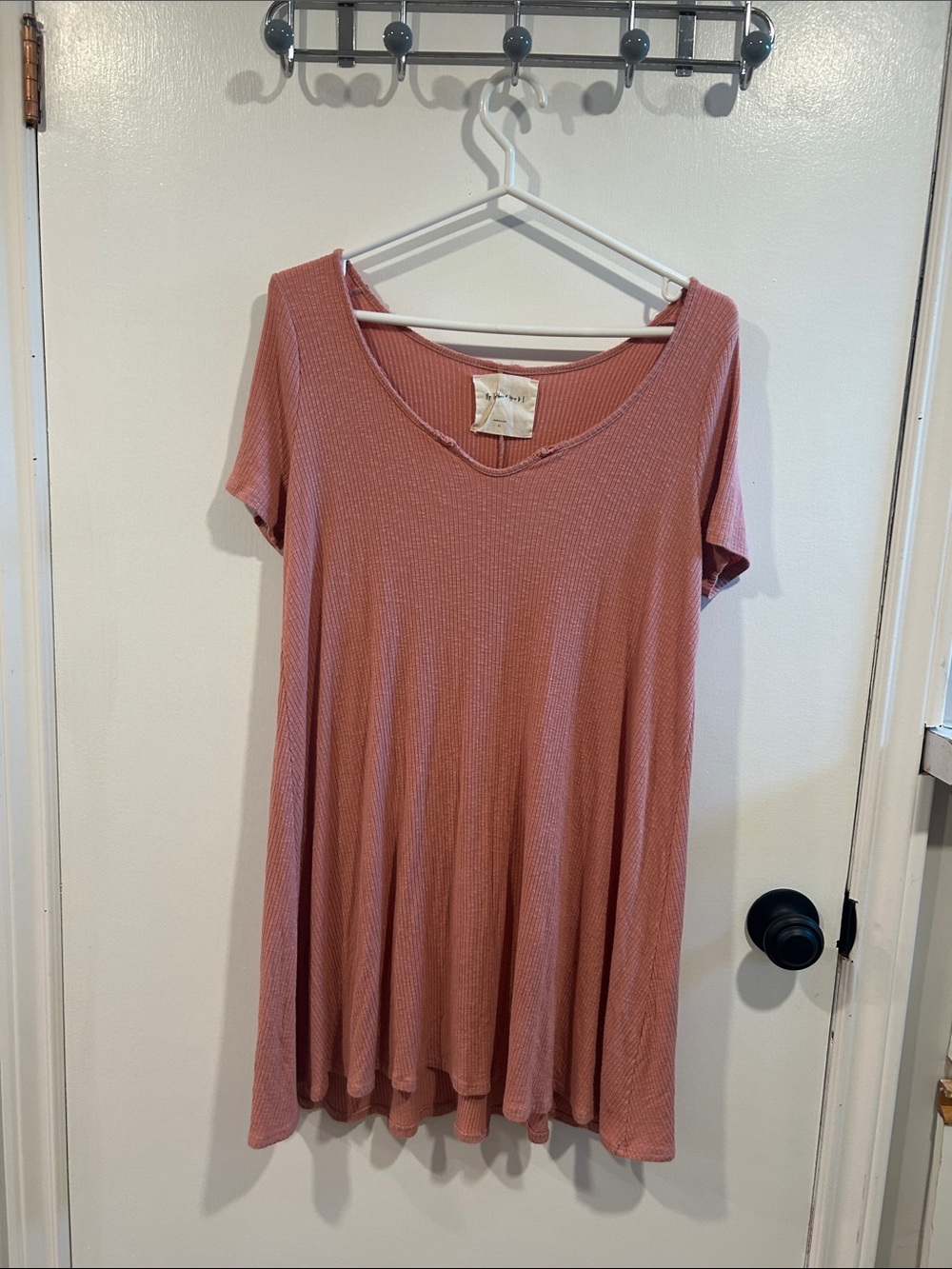 By Together Dusty Rose Swing Dress | Size XL